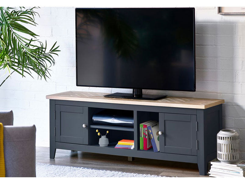 Bordeaux TV Unit Dark Grey