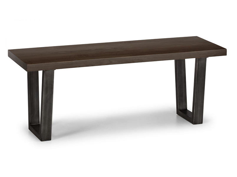 Berkeley Dark Oak Bench