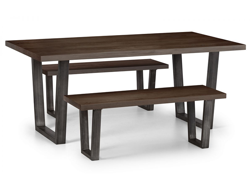 Berkeley Dark Oak Bench