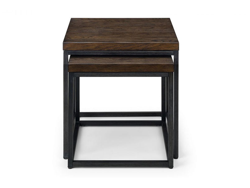 Berkeley Nesting Lamp Tables Dark Oak