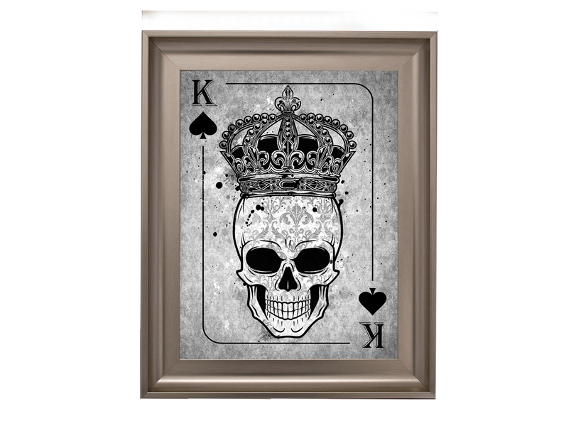 King of Spades Skull