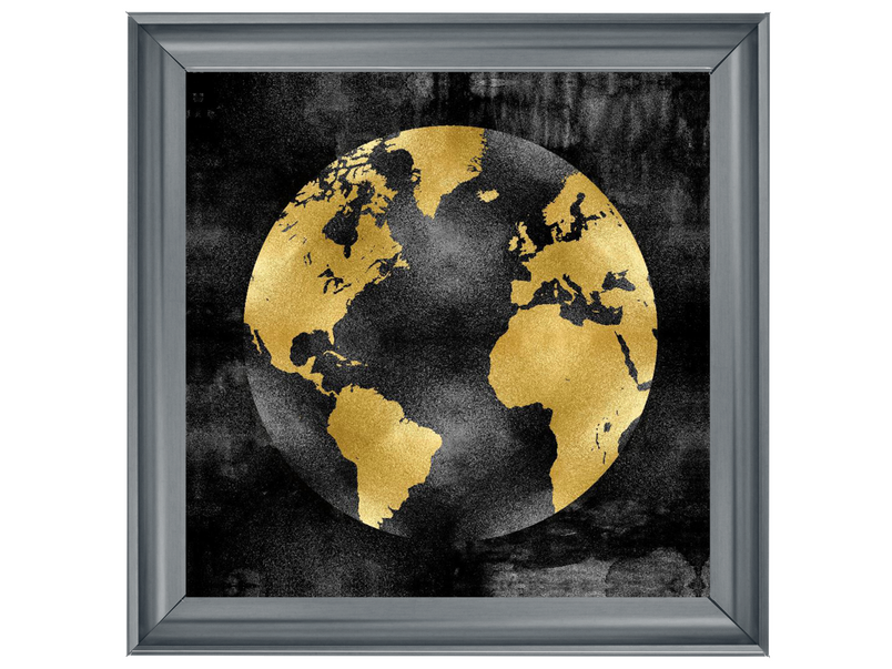 The Globe Gold On Black