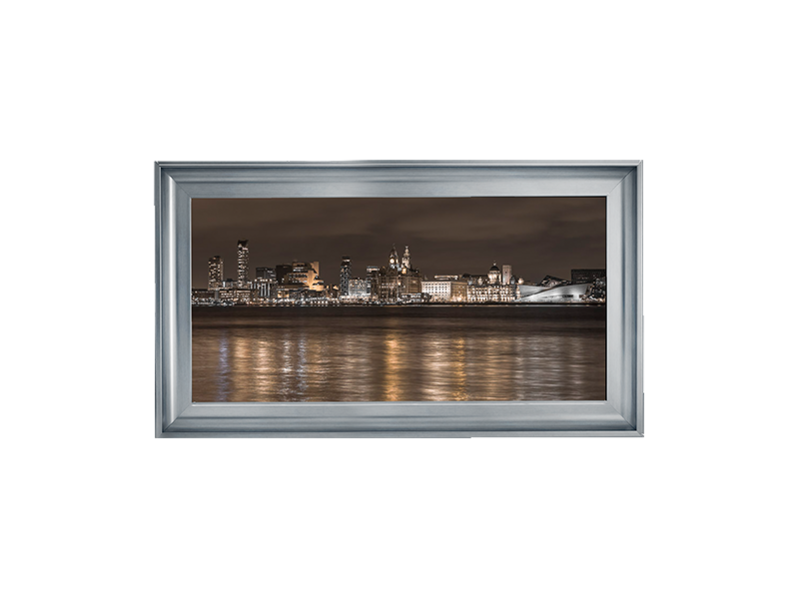 Liverpool city skyline across the River Mersey II