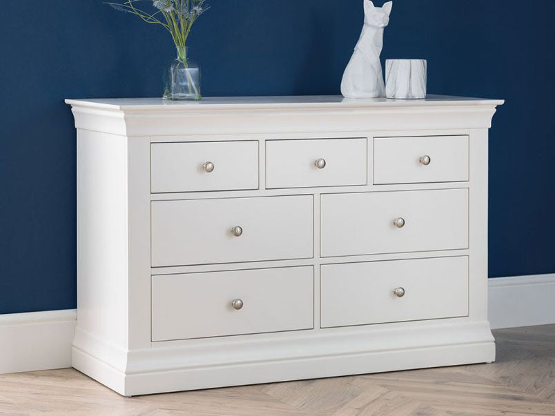 Charles 4+3 Drawer Wide Chest