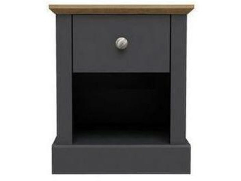 Devon Lamp Table Charcoal