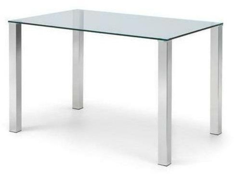 Enzo Glass Top Dining Table