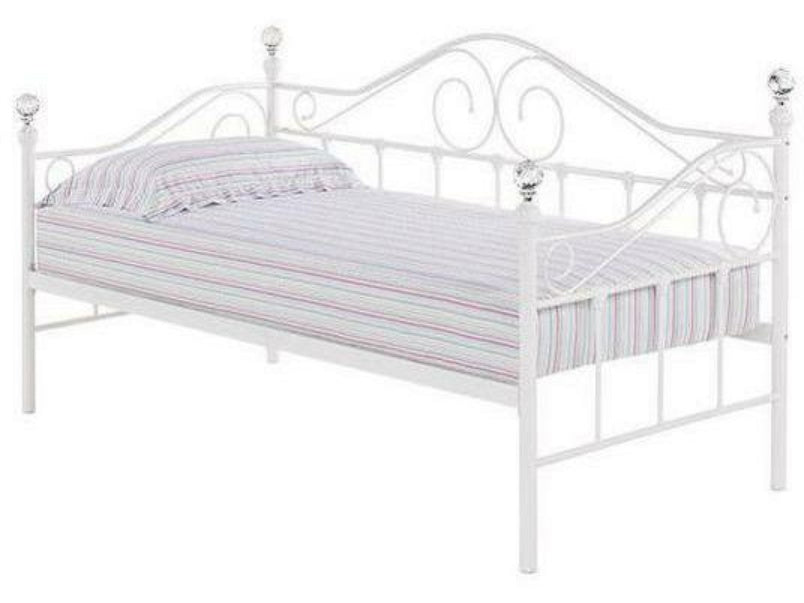 Florence Day Bed White (Trundle sold separately)