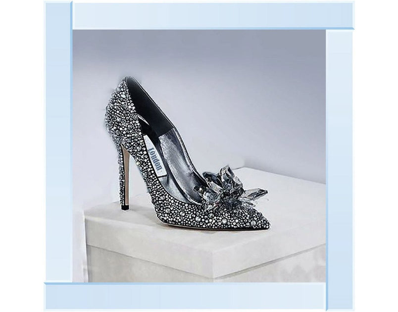INSPIRED JEWELLED SHOE GLAMOUR