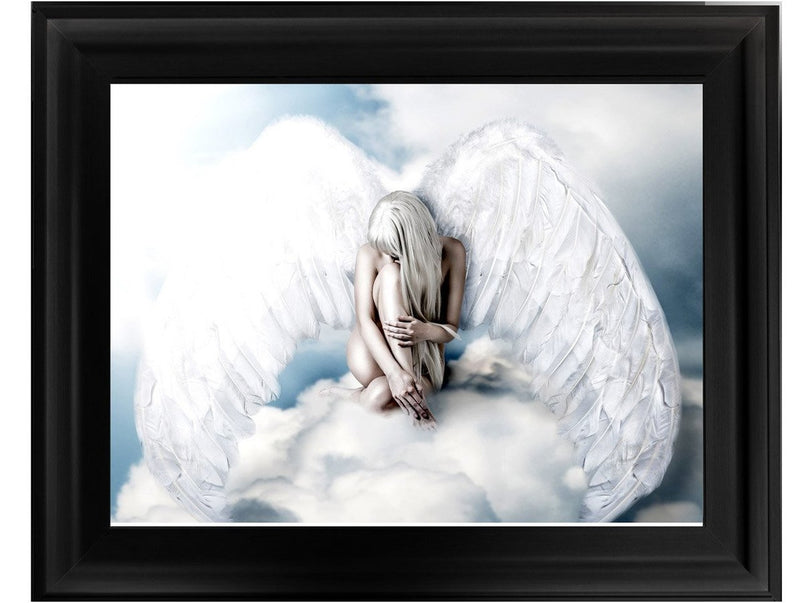 White cloud angel