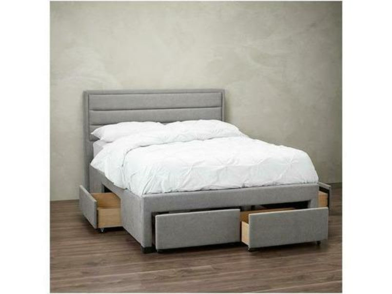 Greenwich 5.0 Kingsize Bed Grey Fabric