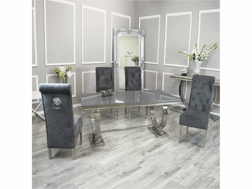 2m Arianna Dining Set with Emma Chairs