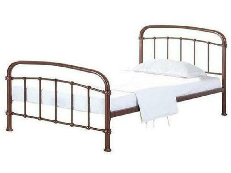 Halston 3.0 Single Metal Copper Bed