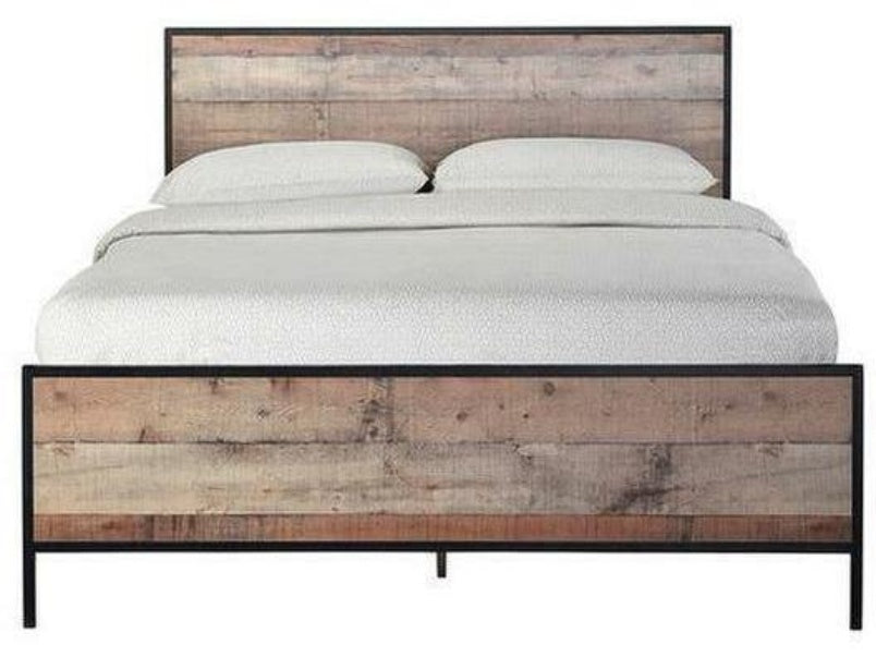 Hoxton 4.6 Double Bed Oak Effect