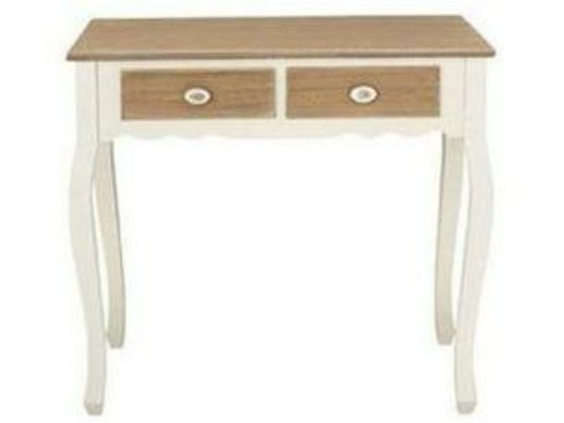 Juliette Oak Console Table With Drawers