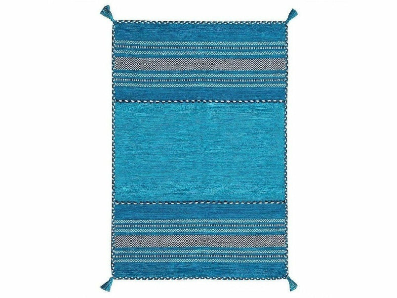 Kelim Teal Rug