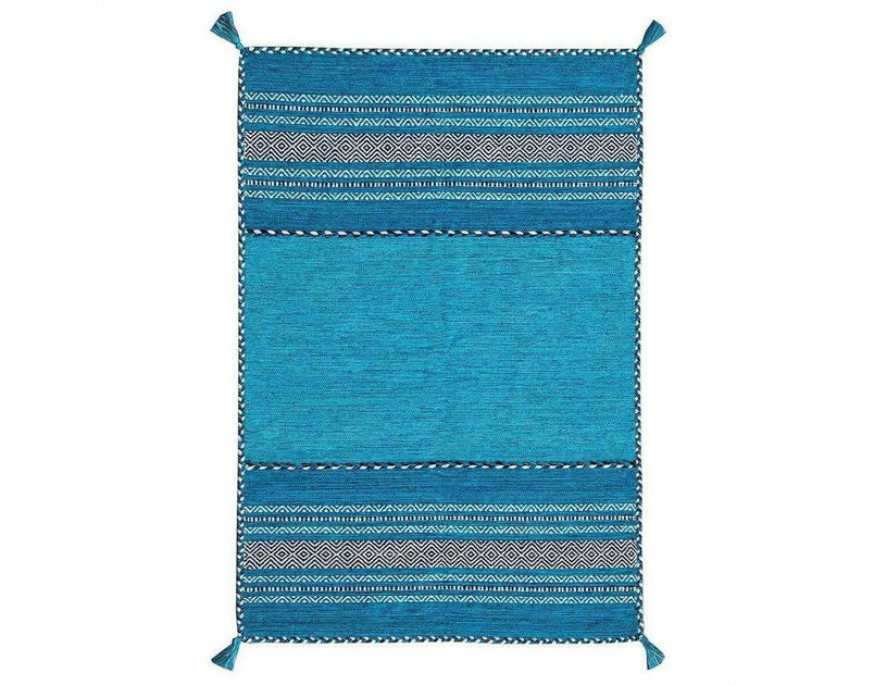 Kelim Teal Rug