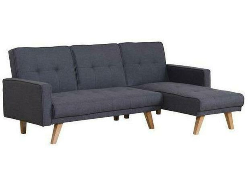 Kitson Corner Sofa Bed Grey Fabric