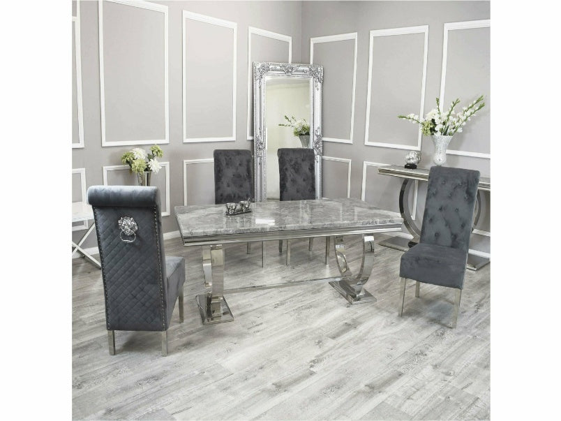 1.8m Arriana Dining Set with Emma Chairs