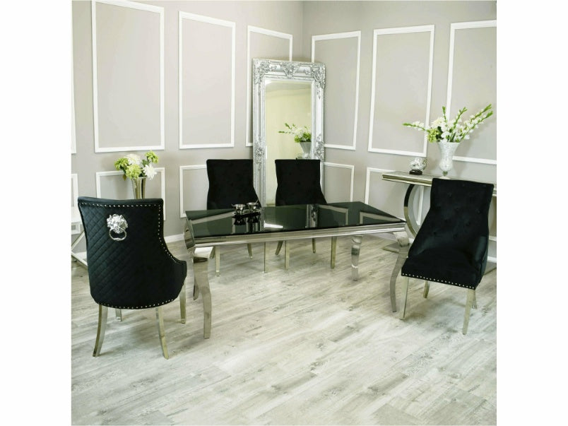 1.6m Louis Dining Set with Bentley Chairs