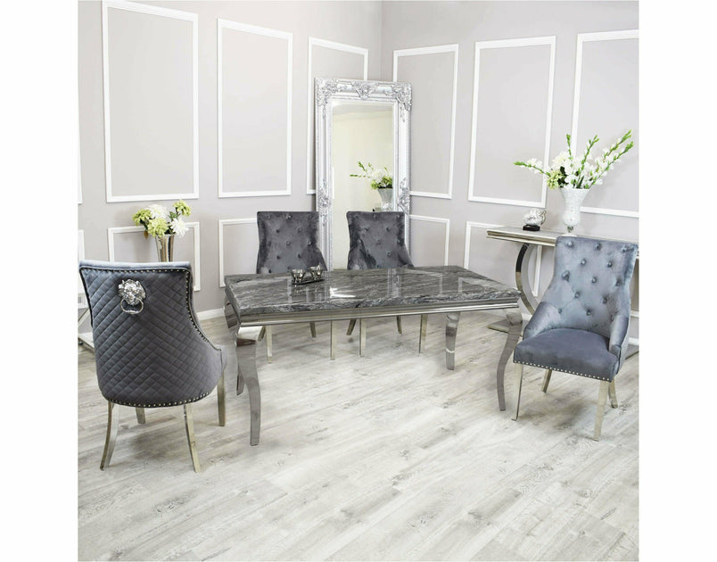 1.6m Tribeca Dining Set with Keeler Chairs