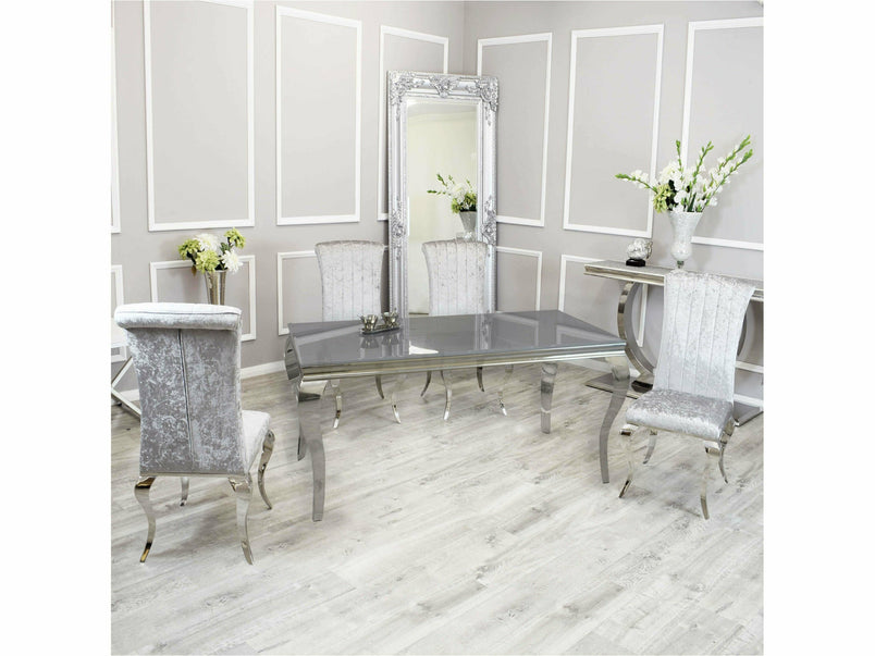 1.4m Tribeca Dining Set with Luxe Chairs