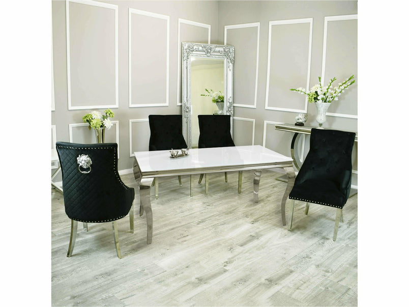 1.6m Tribeca Dining Set with Keeler Chairs