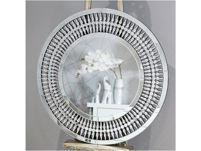 Round Teardrop Mirror