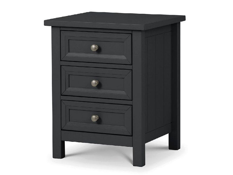 Madison 3 Drawer Bedside