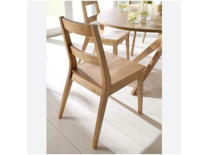Malmo Oak Dining Chair White Oak (Pack of 2)