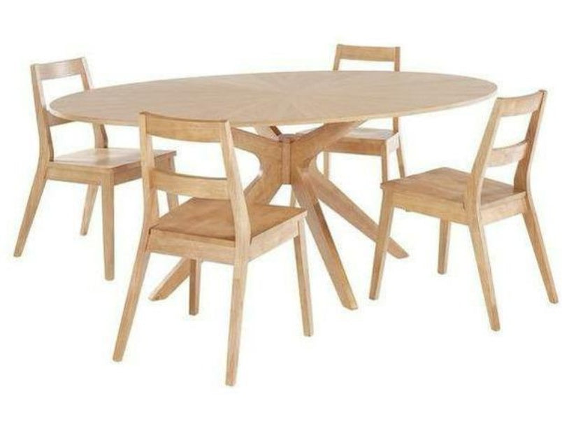 Malmo Dining Table White Oak