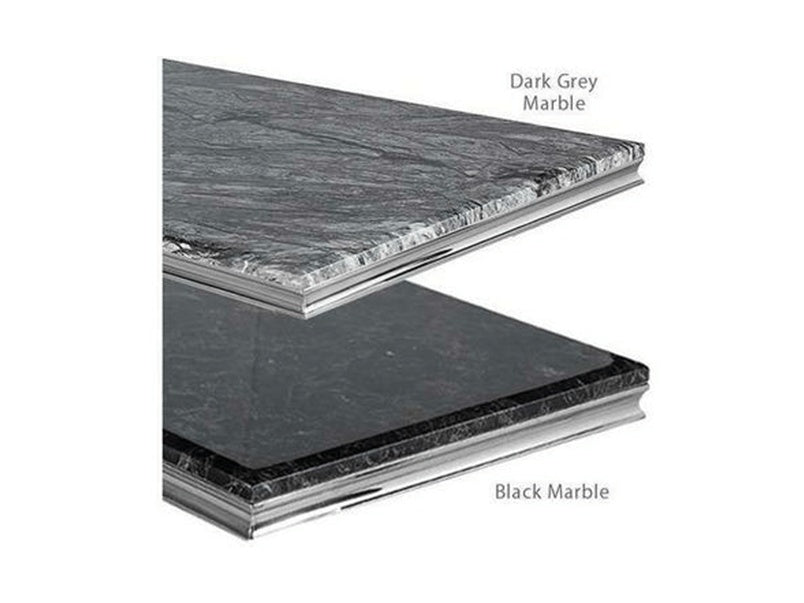 Tribeca Marble & Glass Dining Table