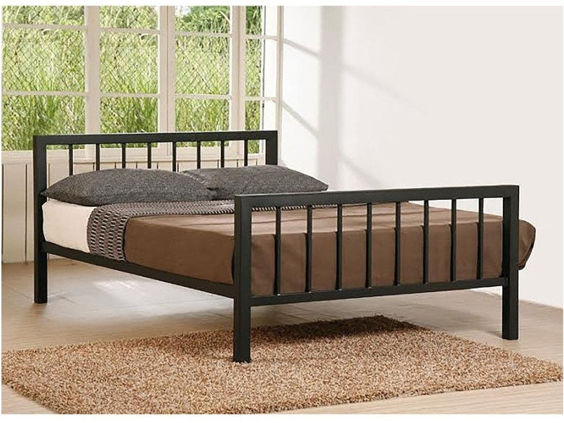 Metro Black Metal Bed Frame
