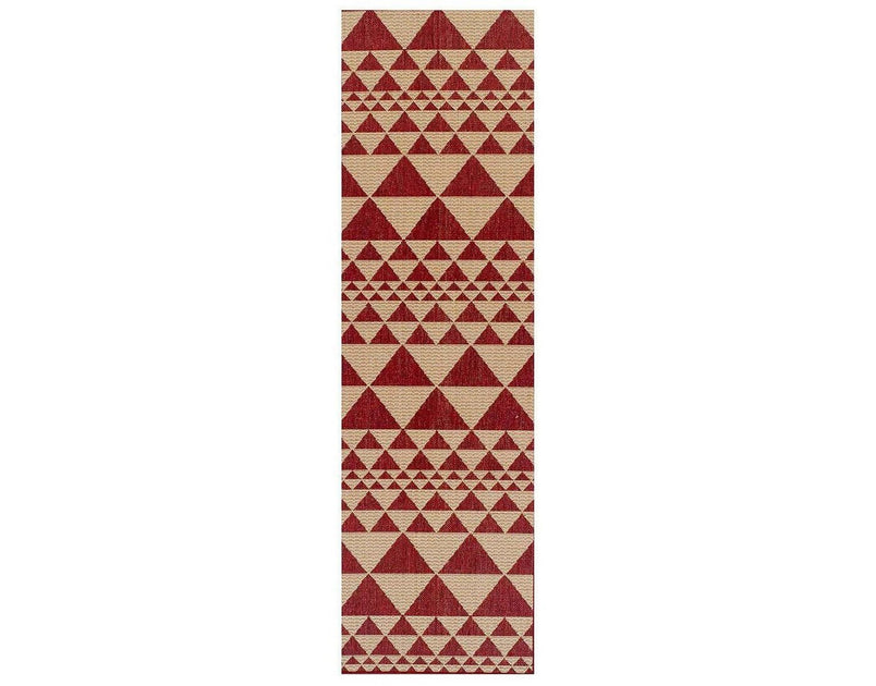 Moda Flatweave Prism Red Runner