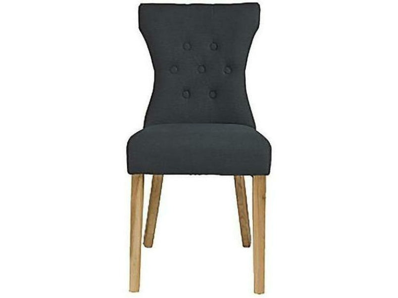 Naples Fabric Dining Chair (Pack of 2)