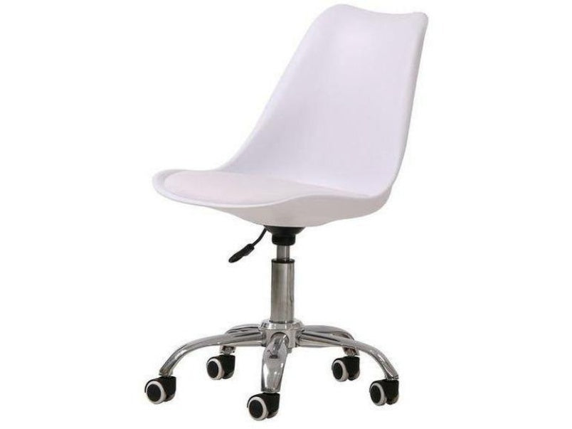 Orsen Swivel Office Chair White