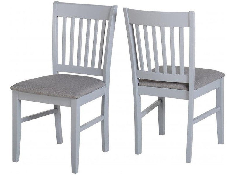 Oxford Grey Dining Chair in Grey Fabric