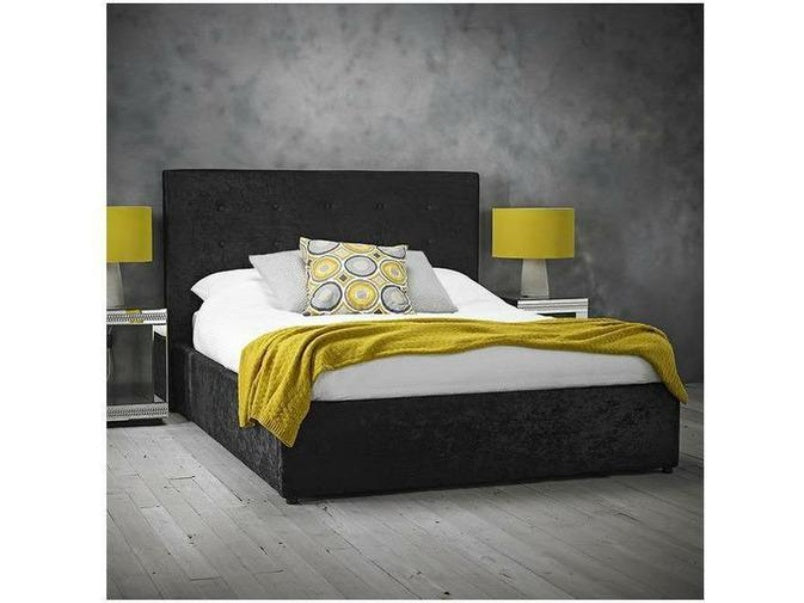 Rimini 4.6 Double Bed Black