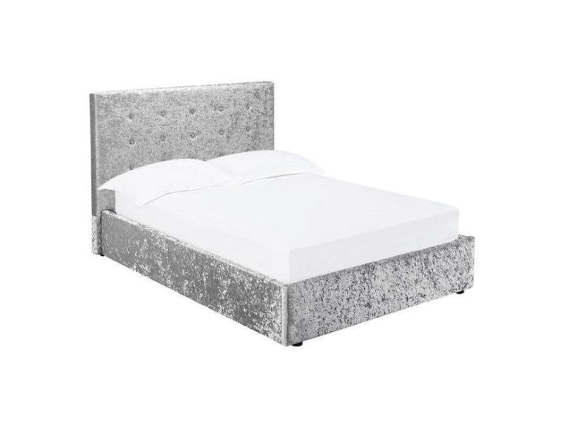 Rimini 5.0 Kingsize Bed Silver