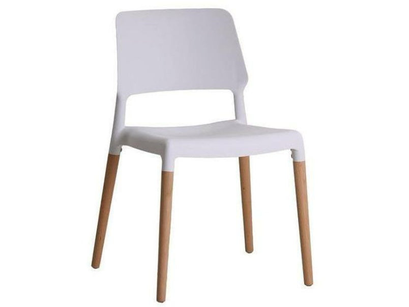 Riva Wooden Dining Chair (Pack of 2)