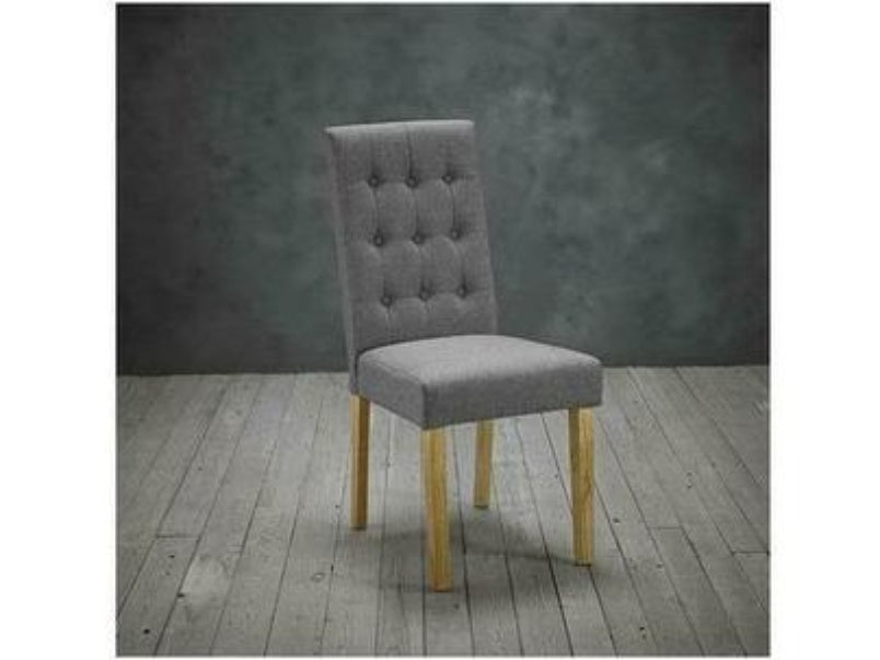 Roma Fabric Dining Chair (Pack of 2)