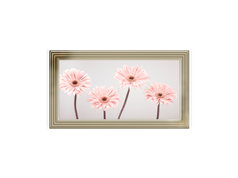 Set of 4 Gerberas nude pink