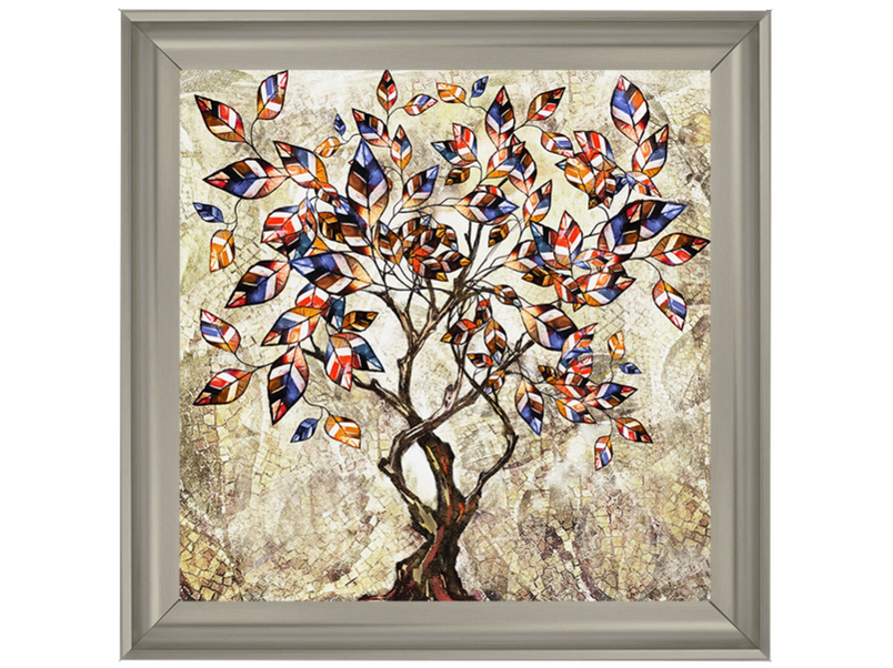 Stained Glass Tree I