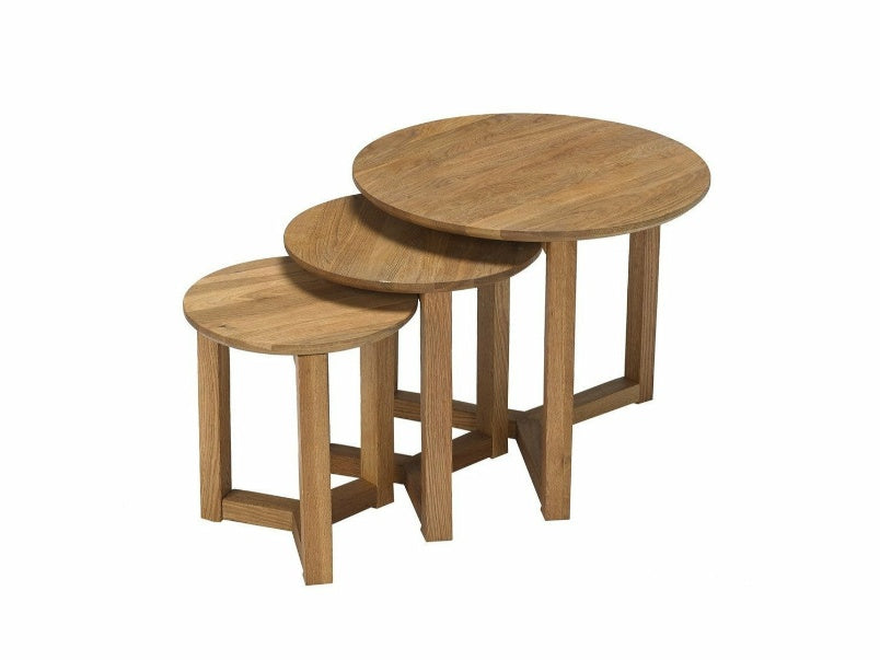 Stow Nest of Tables Oak