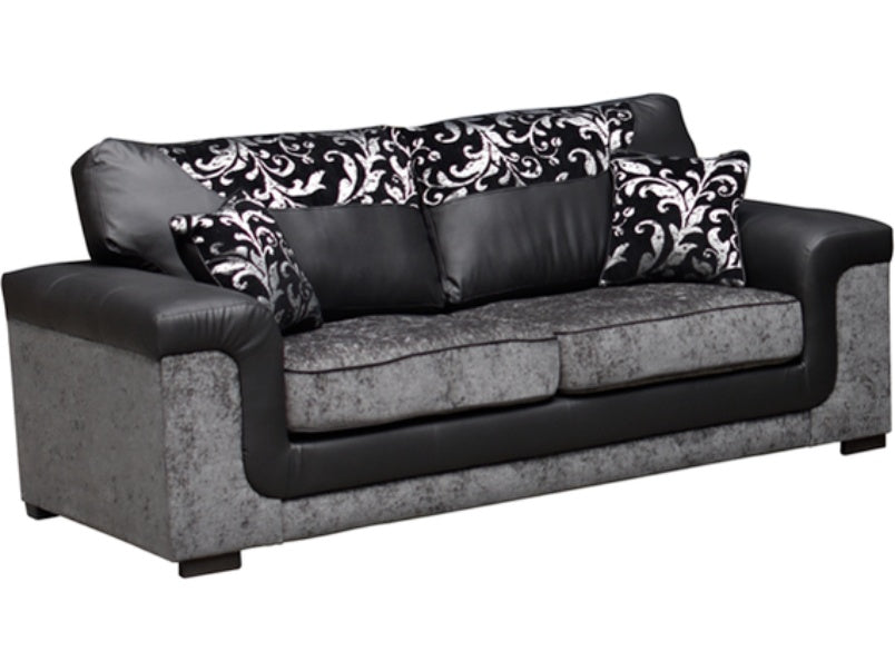 Symphony 3 Seater Fabric Sofa