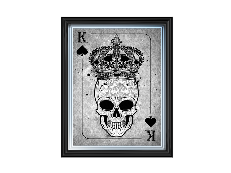 King of Spades Skull