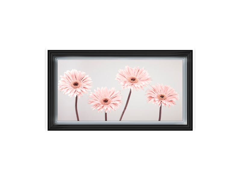 Set of 4 Gerberas nude pink