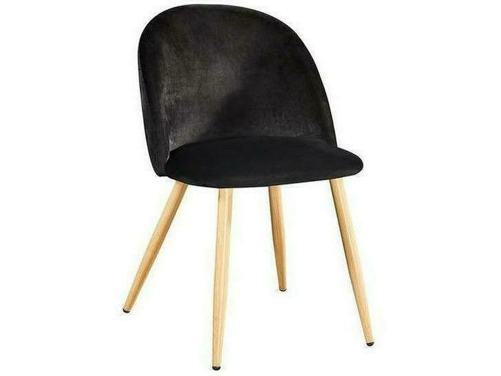 Luna Velvet Dining Chairs (Pack of 2)