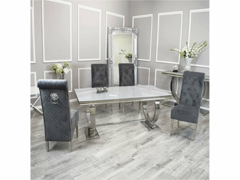 2m Arianna Dining Set with Emma Chairs