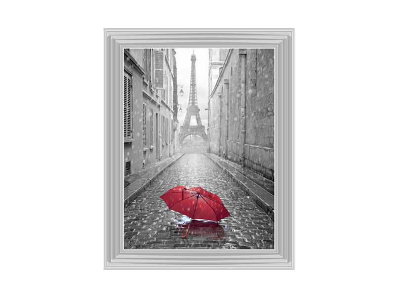 Red Umbrellas Paris II