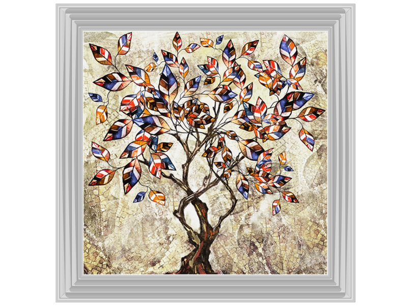 Stained Glass Tree I